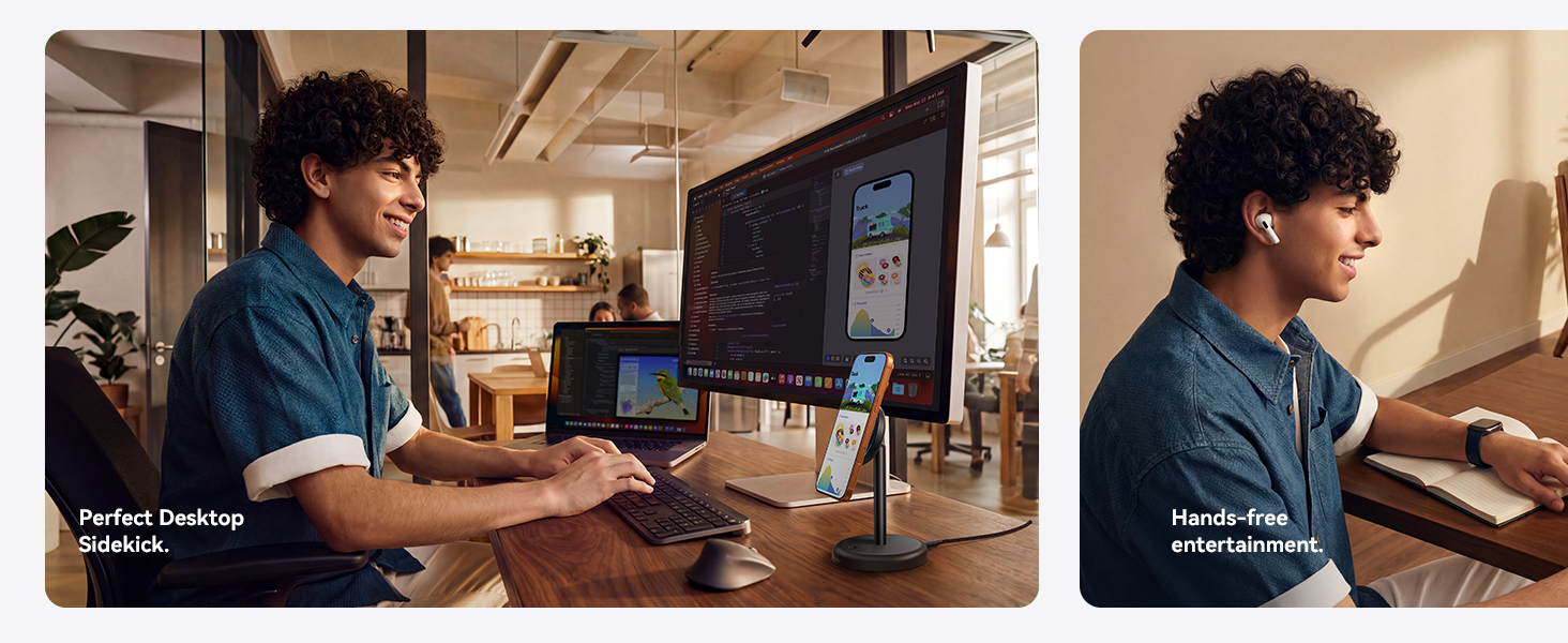 iphone wireless charger for desktop