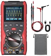 3-in-1 Handheld Oscilloscope Multimeter with Signal Generator, 12MHz Bandwidth 50MSa/s Portable D...