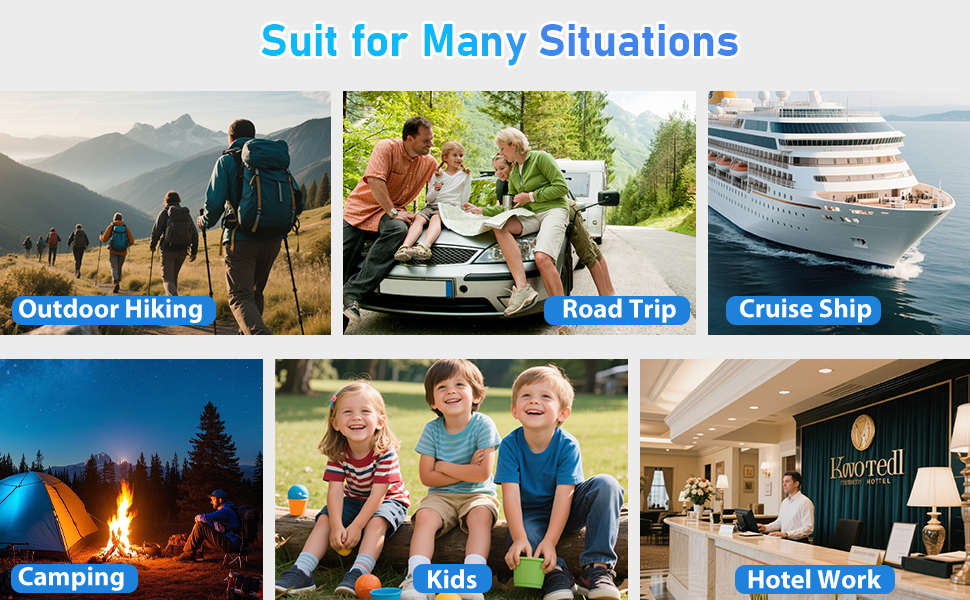 Rechargeable walkie talkies