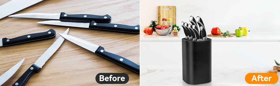 knife block without knives