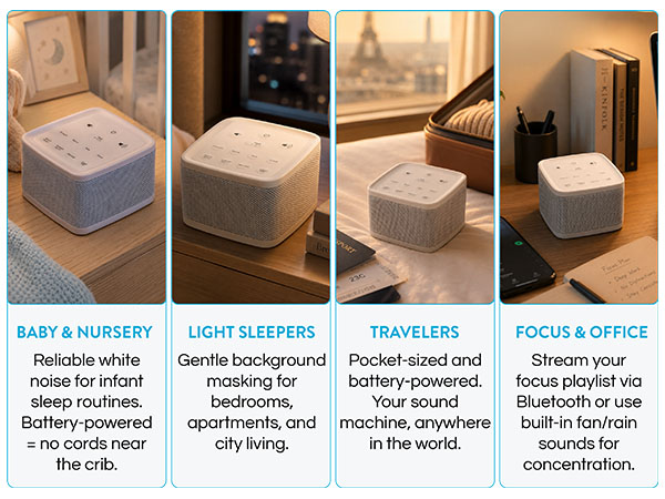 Noise Masking for Better Focus