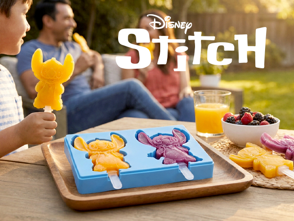 Stitch Shaped Popsicle Molds