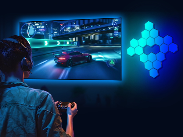 hexagon led