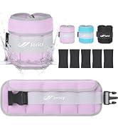 JORICY Water Weights Adjustable Ankle Weights Aquatic Wrist Weights 3lb*2 | Pool Leg Arm Weights ...