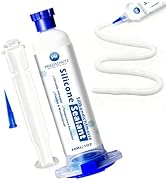PRAZISCHUTZ RTV Silicone Adhesive Sealant - High Temperature & Waterproof Caulking for Home, Auto...