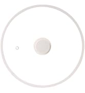 CAROTE 10" Silicone Lid for Pots, Pans and Skillets, Pot Lid With Heat Resistant Silicone Rim and...