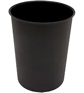 Kenney KN83001 Storage Made Simple 1.53 Gallon (5.7 Liter) Small Open Top Rust-Proof Plastic Wast...