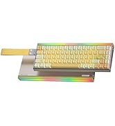 AULA Hero 68 HE Ultra - Wired Gaming Keyboard with Hall Effect Magnetic Switch, CNC Aluminum Fram...