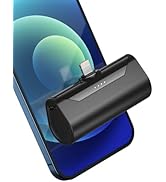 Small Portable Charger for iPhone 4800mAh Power Bank Ultra-Compact 15W Mini Battery Pack Battery ...