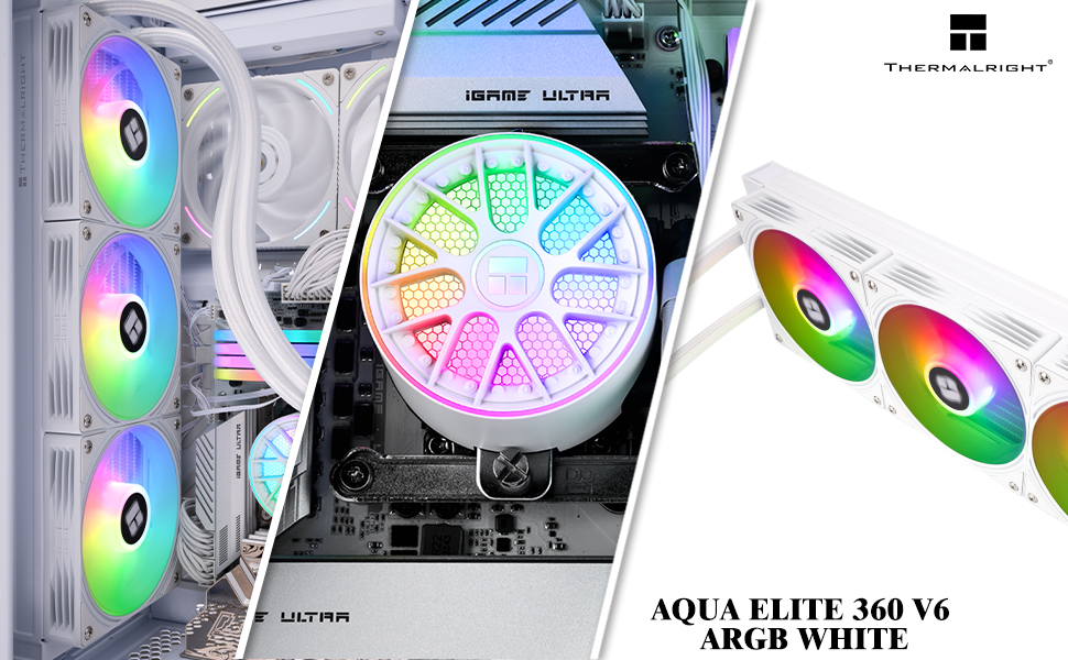 AE360 V6 ARGB WHITE-D1