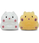 Puffwize Squeeze Toys,Taba Squishy Hamster , Soft Slow Rise Squishies for Stress Relief and Fidge...