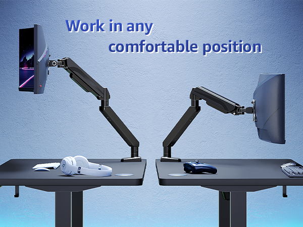 heavy duty monitor arm