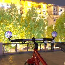 HD glass mirror for bicycles