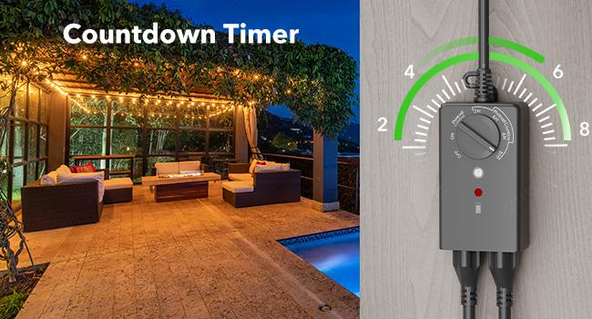 dawn dusk outdoor timer