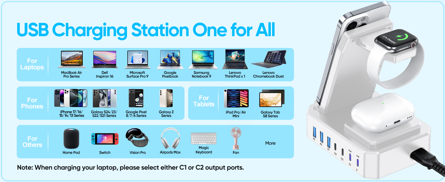 charging station for multiple devices apple