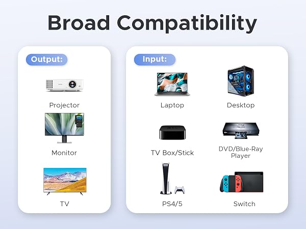 Broad Compatibility