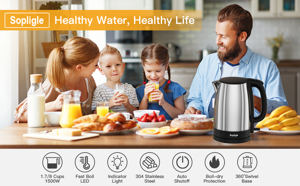 Stainless Steel Electric Kettle