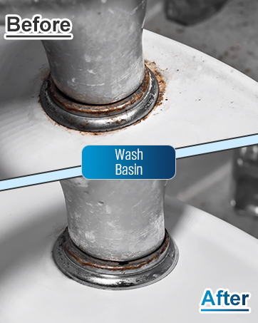 wash basin cleaner