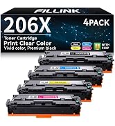 206A 206X Toner Cartridge for HP 206X 206A W2110X W2110A W2111X W2112X W2113X (with Chip) Use wit...