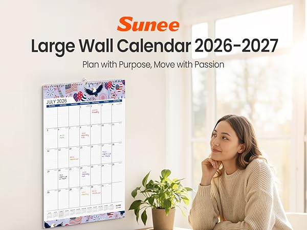 large wall calendar