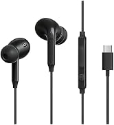 MAS CARNEY USB C Headphones Wired Ear buds for Samsung Galaxy A16 A17 5G A36 A56 S26 Ultra S25 FE...