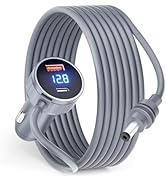 Starlink Mini Cable Car Charger Starlink Mini Power Cable 10FT DC 12V 24V Cigarette Lighter Power...