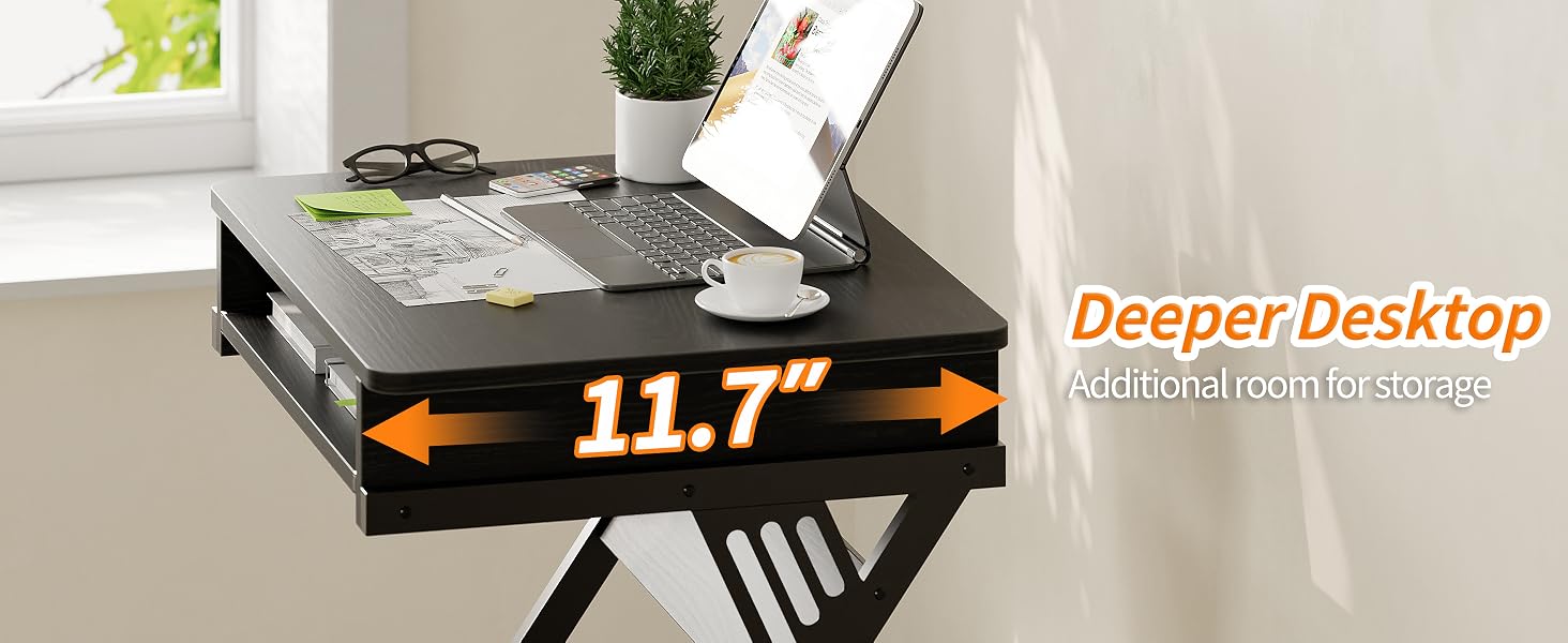 black computer desk 5