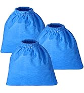3 pcs Cloth Filter Bag for Armor All AA256 AA255 2.5 Gallon Shop VAC Microlined