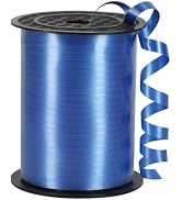 Blue Curling Ribbon,3/16 inch x 500 Yard Dark Blue Curling Ribbon for Gift Wrapping, Festival Dec...