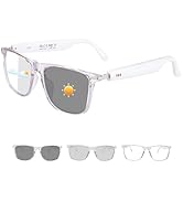 GenXenon Bluetooth Glasses for Men & Women, Photochromic Sunglasses, Smart Glasses with Speaker,H...