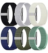 Polyjoy Nylon Loop Sport Replacement Bands Compatible with Hume Health Band, Soft Breathable Adju...
