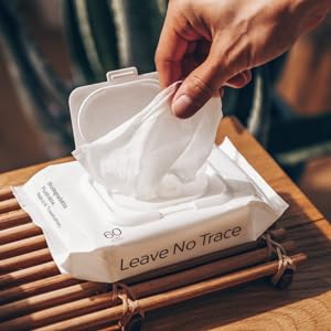 Pulling wipe from pack