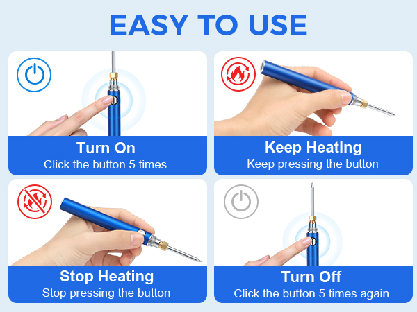 Cordless Soldering Iron Kit