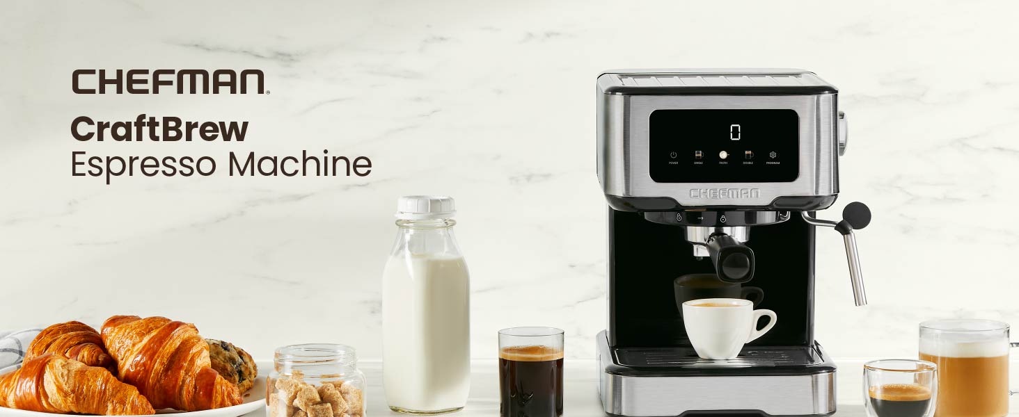 Chefman CraftBrew Espresso Machine