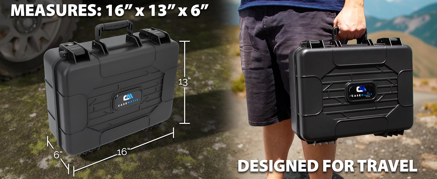 travel friendly compact design