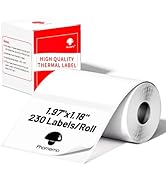 Phomemo Thermal Sticker Label for M110/M100/M108/M220/M250/M221 Label Printer,1.97"x1.18"(50x30mm...