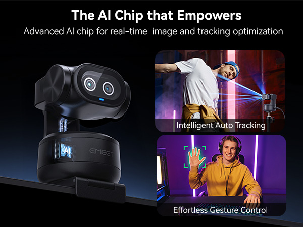 Smoother Intelligent Tracking and Gesture control PTZ Camera 4K