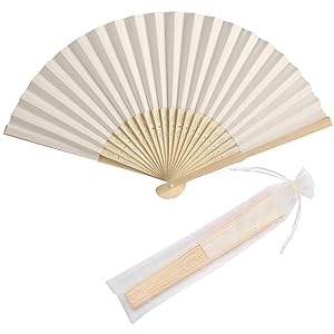 paper hand fan bamboo fan