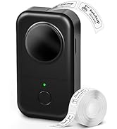 Phomemo D30 Label Maker Machine, Bluetooth Mini Label Maker for Kids School Items, Inkless Therma...