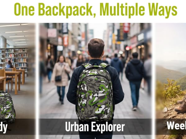 Multi-functional and Lightweight Bag for Travel, School, and Outdoor Activities