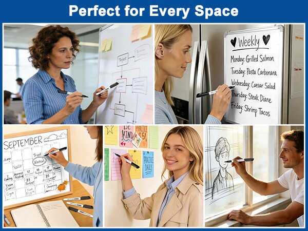 Black Dry Erase Markers
