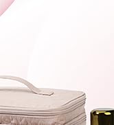 NISHEL Large Double Layer Travel Makeup Bag Women, Large Cosmetic Case, Organizer for Travel-Size...