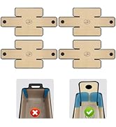 4-Pack Silicone Bread Loaf Pan Liners, Reusable and Nonstick Silicone Bread Sling, Fit for 9x5, 9...