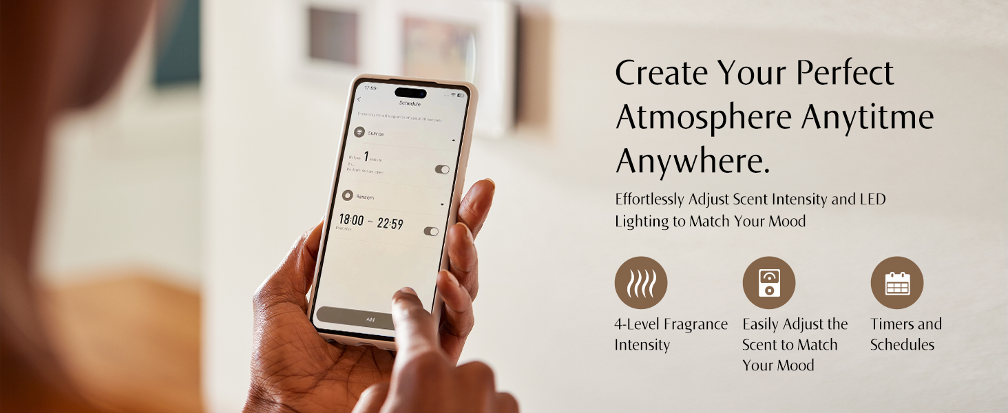 Create Your Perfect Atmosphere Anytime, Anywhere