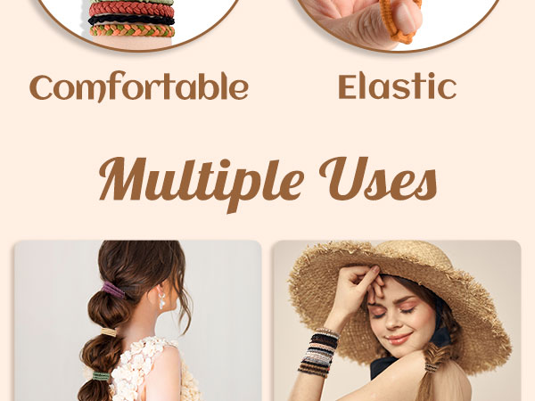 Boho Hair Ties