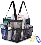 Temede Mesh Shower Caddy Tote, Large Shower Caddy Basket Portable, Quick Dry Hanging Toiletry Bag...