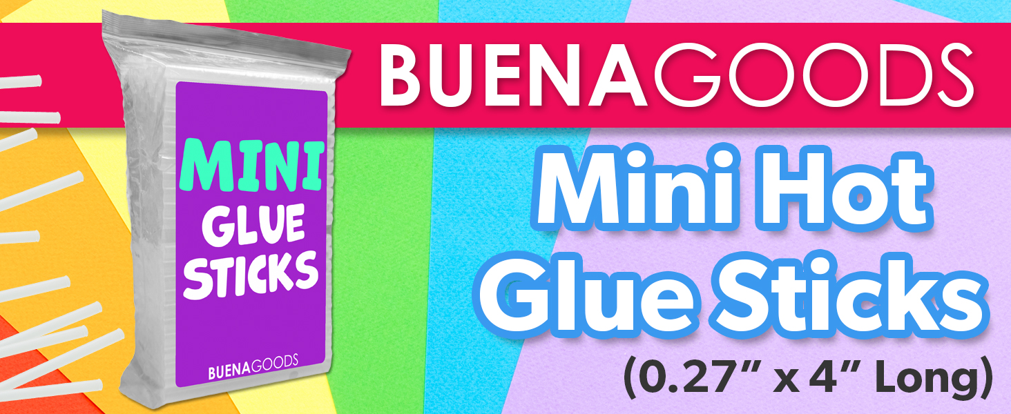 fabric gluegun crafts clear mini classroom 4 hot skinny temp stick oval inch small gluesticks craft