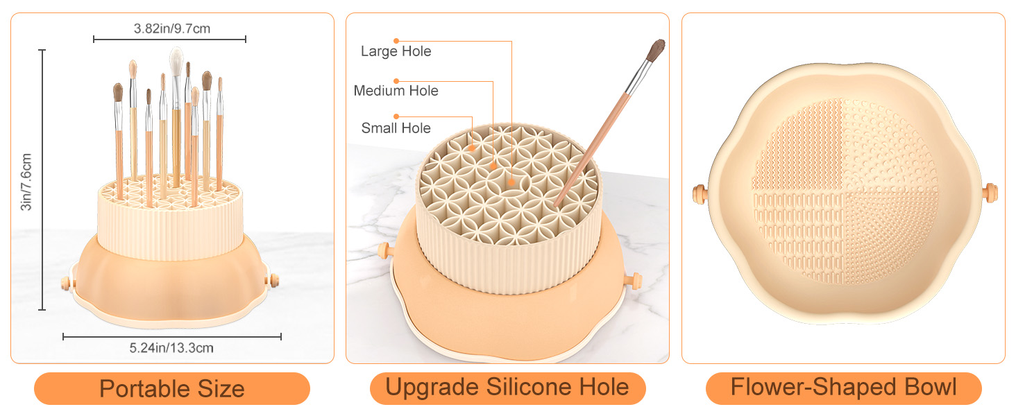 Cosmetic Brushes Cleaning Pad