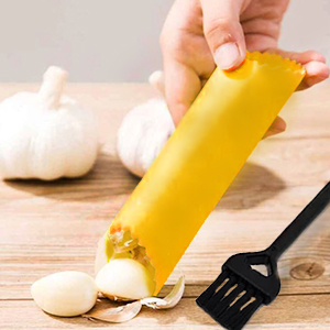 Garlic Peeling and Cleaning Kitchen Tool