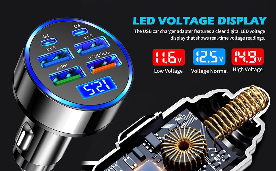 CIGARETTE LIGHTER USB CHARGER